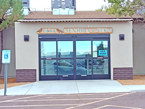 front entrance of CASA PV doors - Casa Happy Meals on Wheels and event center